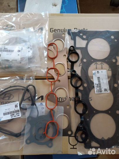 Прокладка двигателя hyundai kia 1.6 g4fc g4fg