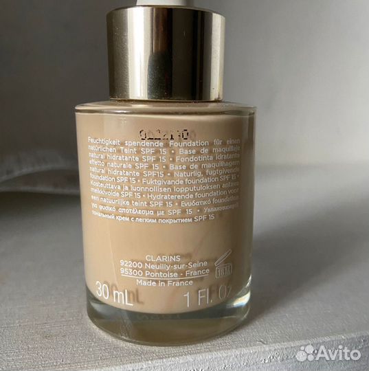 Clarins тональный крем 105