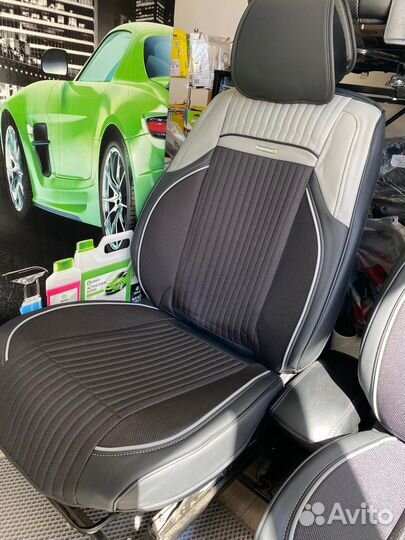 Каркасные накидки CarFashion arsenal серый/черный