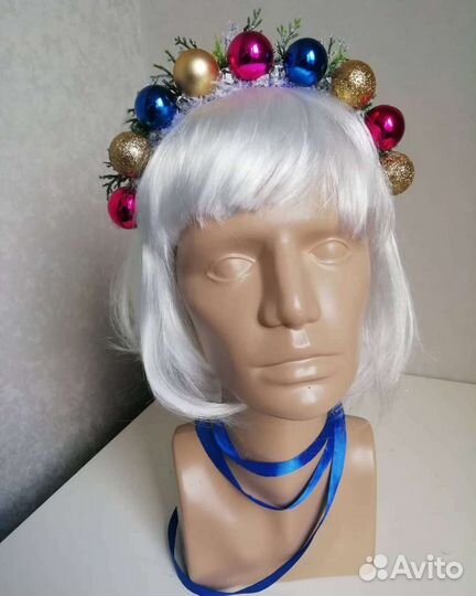 Ободок новогодний 