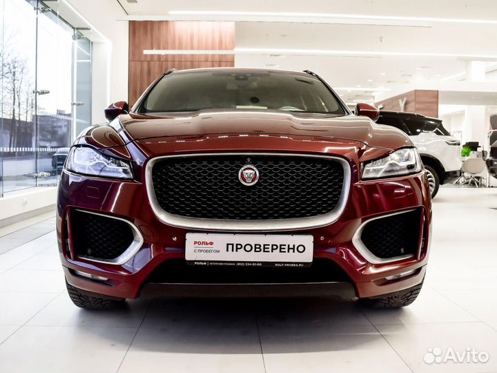 Jaguar F-Pace 3.0 AT, 2016, 168 613 км