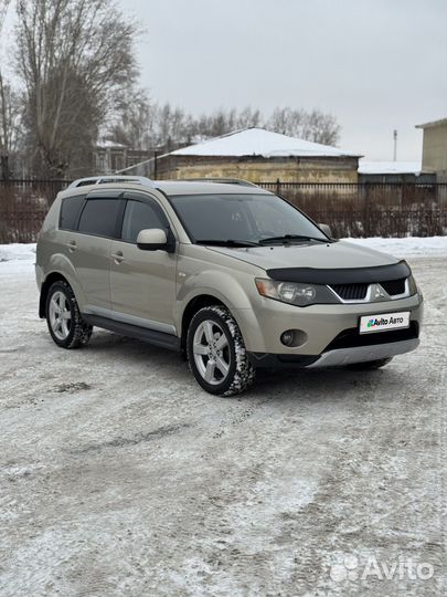 Mitsubishi Outlander 2.4 CVT, 2008, 130 000 км