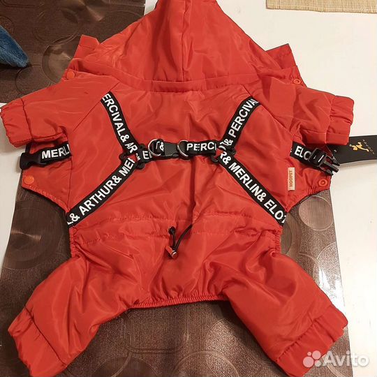 Комбинезон демисезонный на собачку