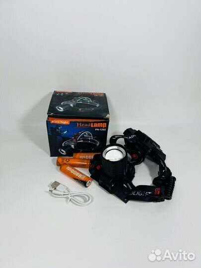 Налобный фонарь яркий