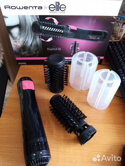 Фен щетка вращающаяся rowenta