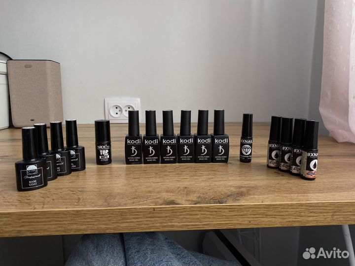 База, лак, топ для ногтей