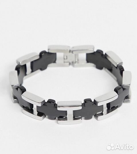 Браслет муж.со звеньями -крестами Steve Madden