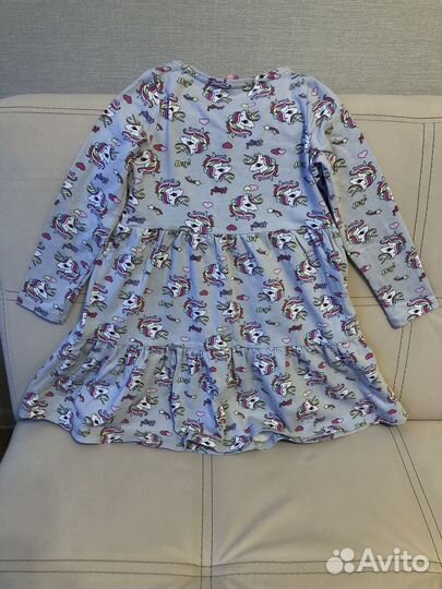 Платье Modis 110 с единорогами