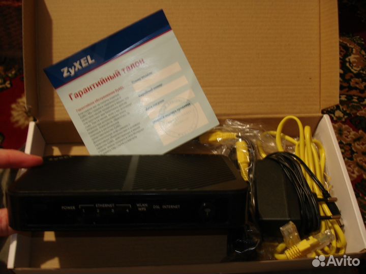 Интернет-центр Zyxel P 660 HN Lite EE