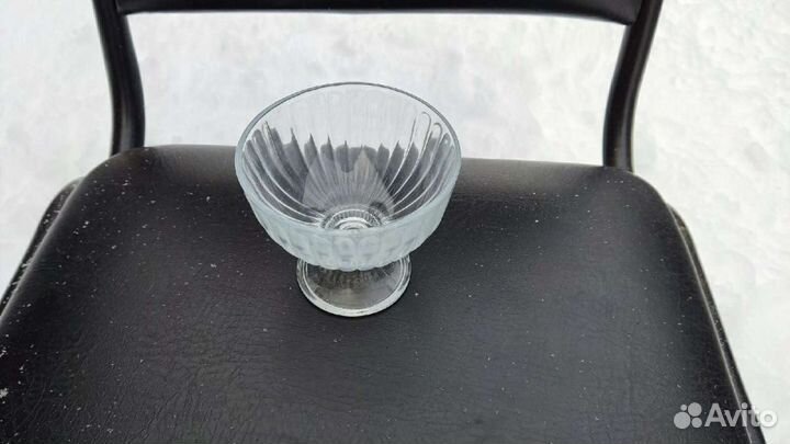 Креманки стеклянные и металлические