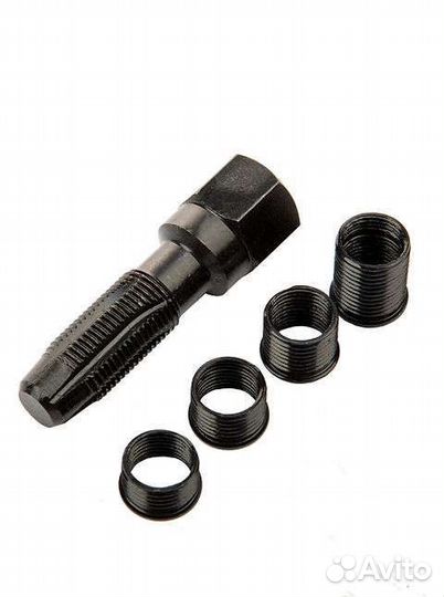 Метчик свечной М14 с набором футорок