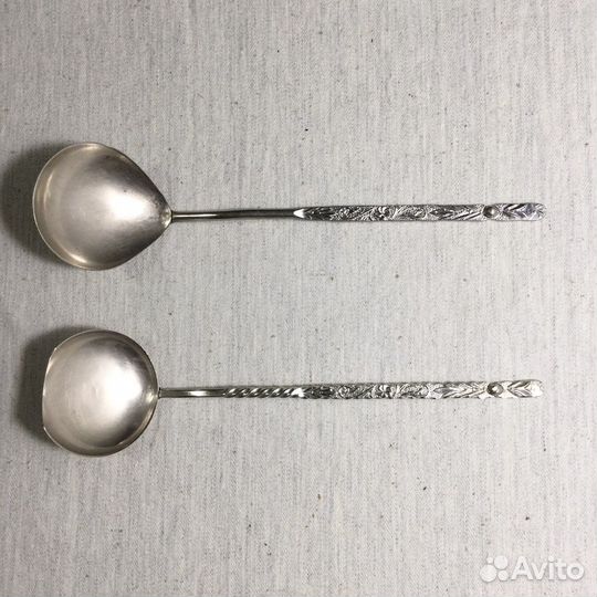 Ложки Для Салата Мельхиор СССР