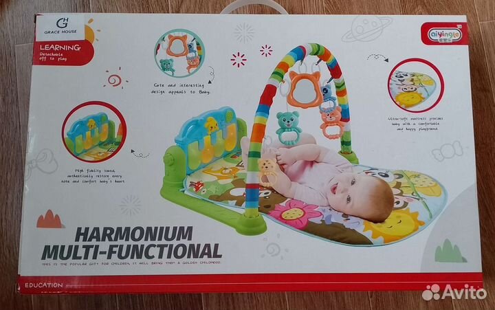 Развивающий коврик музыкальный