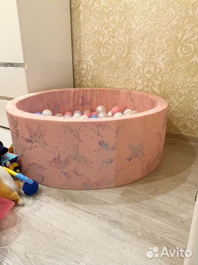 Сухой бассейн с шариками бу