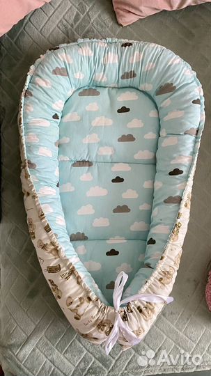 Кокон для новорожденных двусторонний