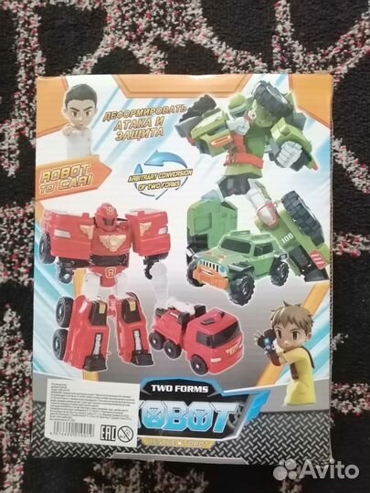 Игрушка робот трансформер