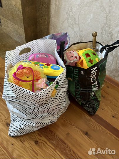 Игрушки пакетом