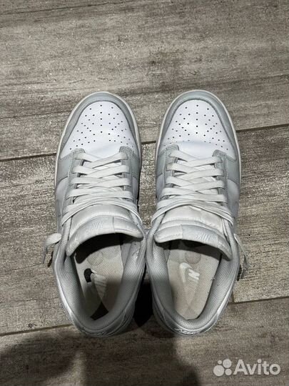 Кроссовки Nike Dunk low Grey Fog