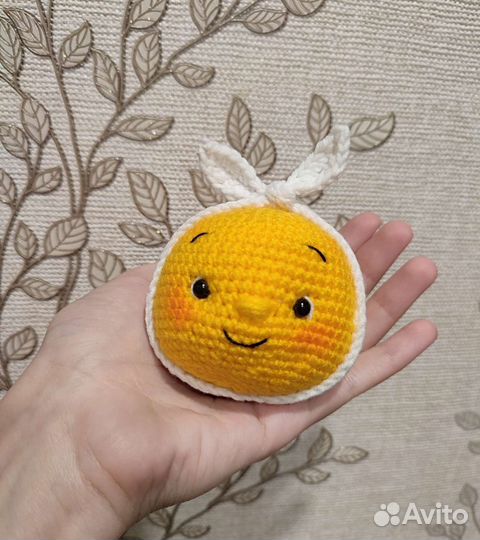 Колобок игрушка для детей ручной работы