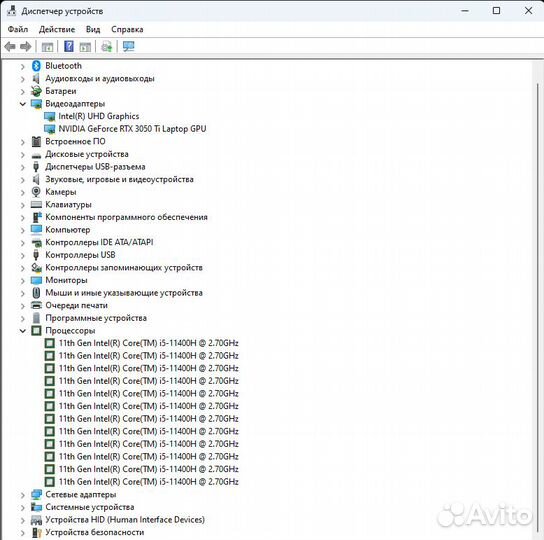 Ноутбук Dell g15 5511