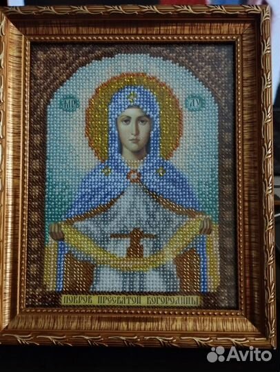 Икона бисером