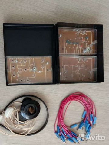 Конструктор. Учебный набор электронный усилитель