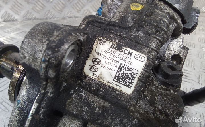 Тнвд дизельный hyundai IX35 1 3-9 дней