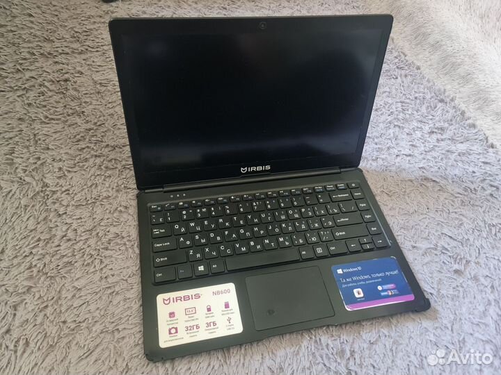 Нетбук irbis nb600 по запчастям