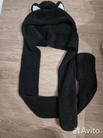 Плюшевая шапка с ушками и панама