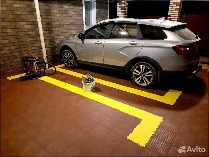 Плитка пвх для гаража