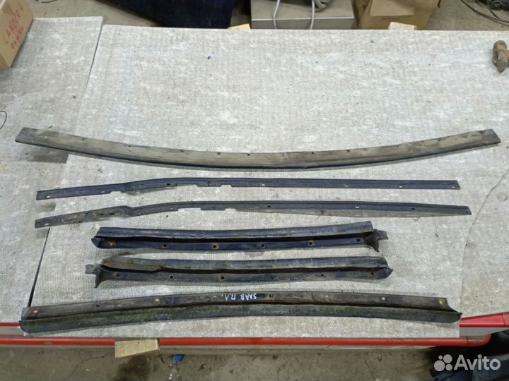 Уплотнители резиновые Saab 9000