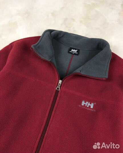 Винтажная флисовая олимпийка Helly Hansen