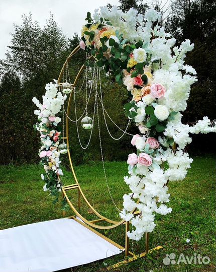 Арка на выездную регистрацию/фотозона