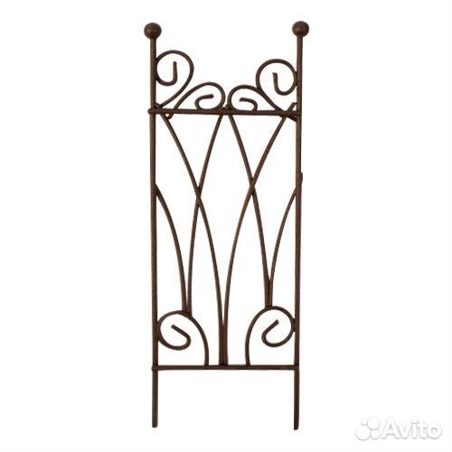 Металлическая ажурная мини изгородь 4,2*12,4см Sc