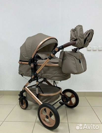 Коляска luxmom 518 (3 в 1)