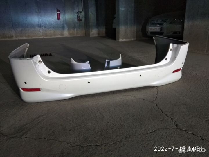 Бампер задний тойота альфард 2009 2014 год ANH 25
