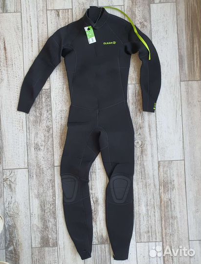 Гидрокостюм неопреновый 4/3 мм мужской Olaian