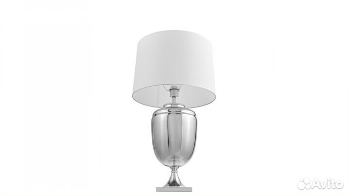 Настольная лампа Lumina Deco Olimpia LDT 304 CHR+W