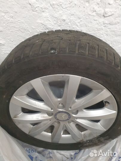 Колеса в сборе r16 зимние mercedes