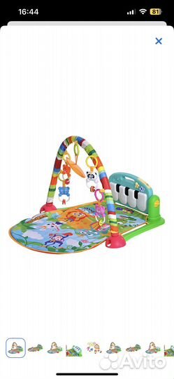 Развивающий коврик с пианино