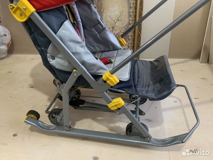 Санки коляска ника 7