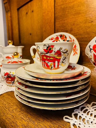 Сервиз Народные узоры лфз