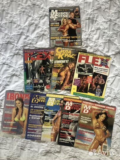 Журналы по бодибилдингу 1997-2007