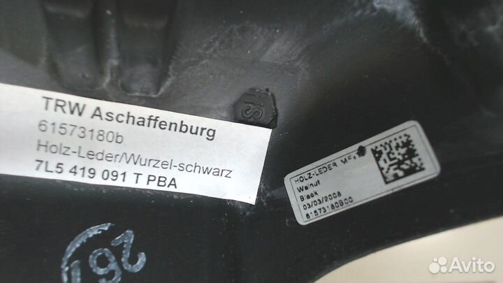 Руль Porsche Cayenne, 2008