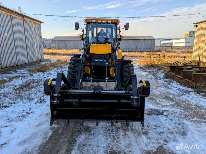 Экскаватор-погрузчик Shanmon 388H, 2025