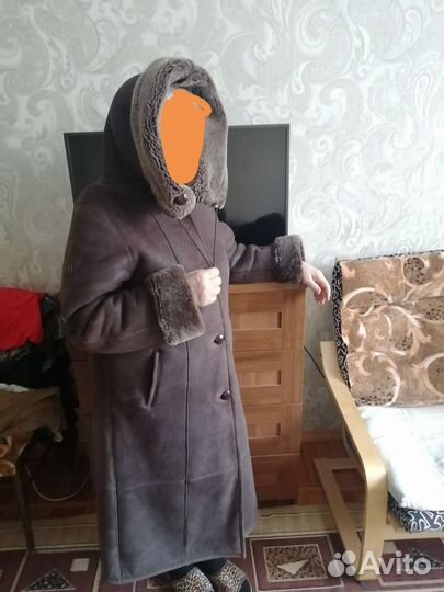 Дубленка натуральная женская длинная То-то