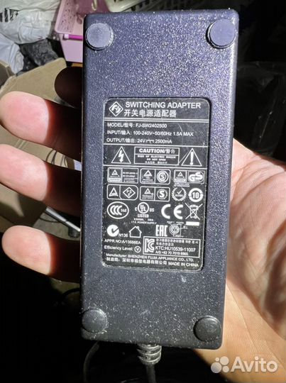 Блок питания 24v 7а