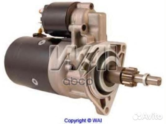 Стартер (новый) VW Transporter Bus 2.4L Diesel
