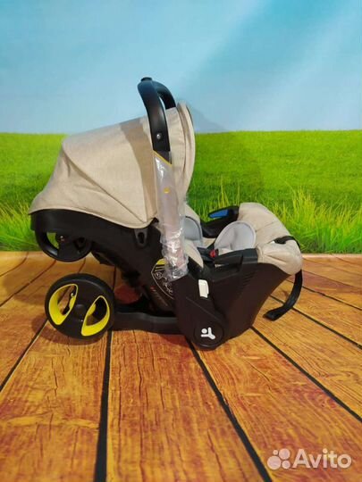 Коляска foo foo doona darex новая. Чёрный и др