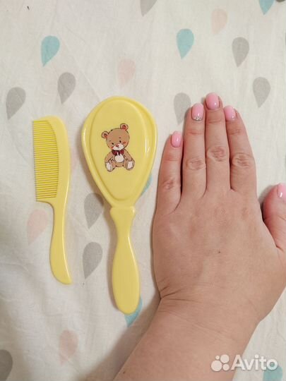 Набор расчесок Курносики для новорожденных